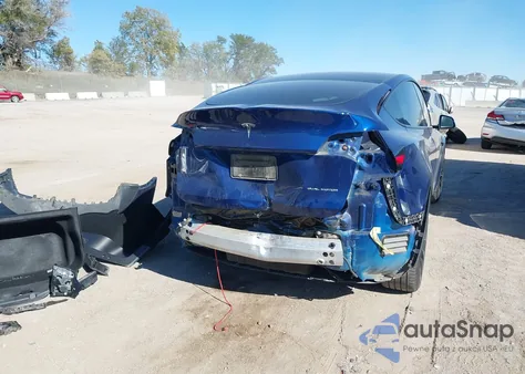 2021 Tesla Model Y Long Range Dual Motor All-Wheel Drive из США, поврежденный, VIN 5YJYGDEE4MF254523